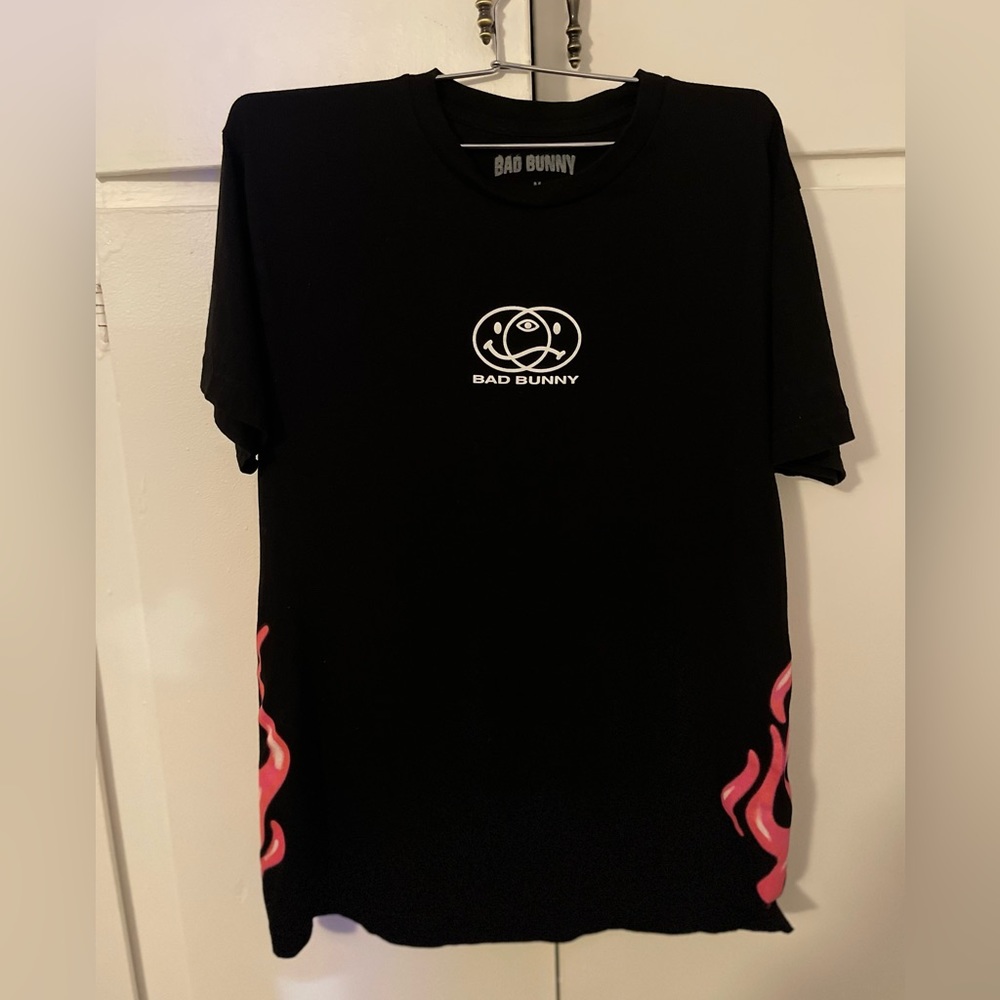 Bad bunny flame tee